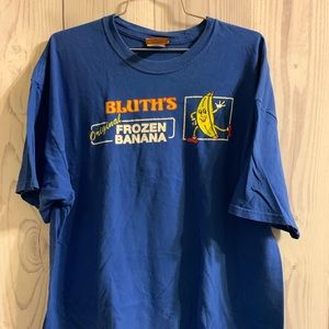 Bluth’s Banana Stand tee w/ Mr. Manager on back